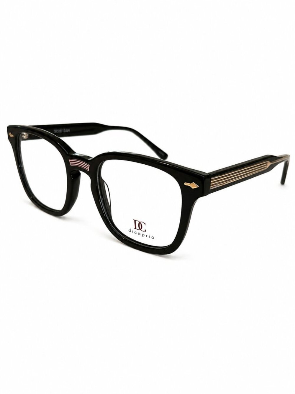 Capri Optics Dicaprio DC352 Black Gold 50-20-145